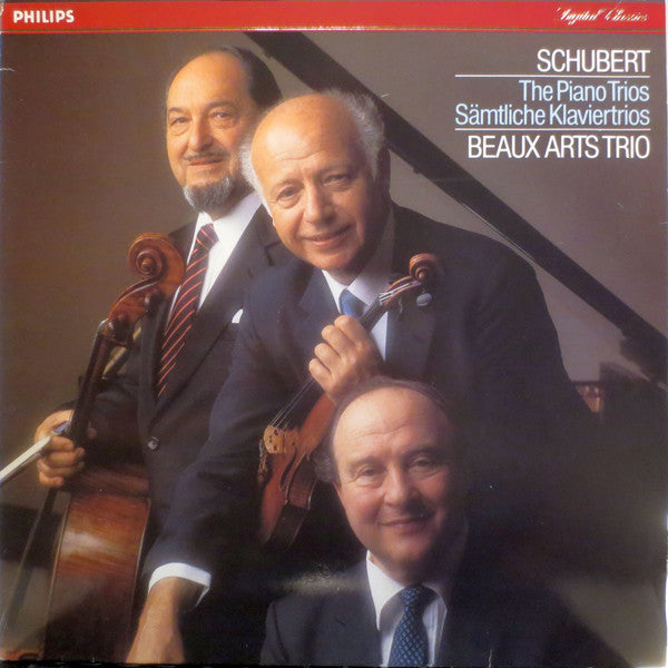 Schubert*, Beaux Arts Trio : The Piano Trios = Samtliche Klaviertrios (2xLP, Album)