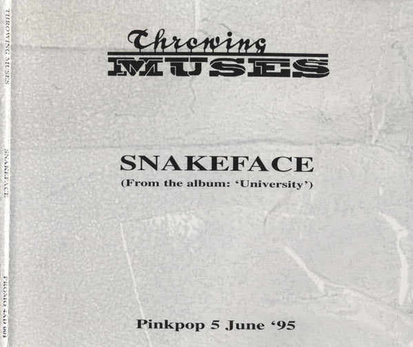 Throwing Muses : Snakeface (CD, Promo)