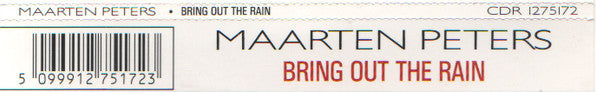 Maarten Peters : Bring Out The Rain (CD, Single)