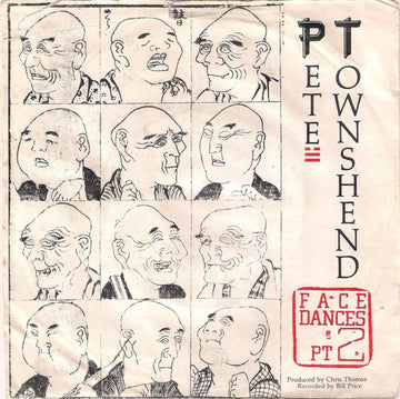 Pete Townshend : Face Dances Pt. 2 (7", Single)