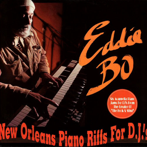 Eddie Bo : New Orleans Piano Riffs For D.J.'s (LP)