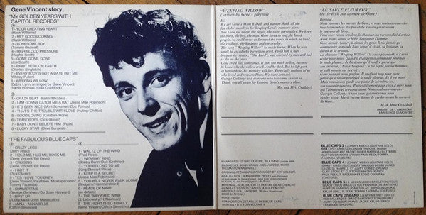 Gene Vincent : The Capitol Golden Years - Gene Vincent Story vol. 7 et 8. (2xLP, Comp, RE, Gat)