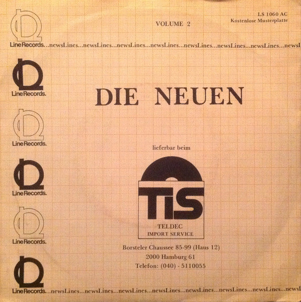 Various : Newslines Volume 2 (7", EP, Comp, Smplr)
