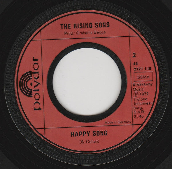 The Rising Sons (5) : Shay-Laka-Day (7", Single)