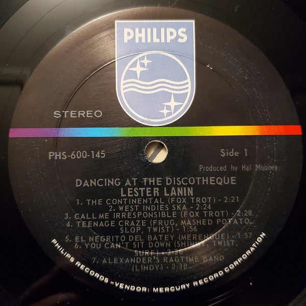Lester Lanin : Dancing At The Discotheque (LP, Album)