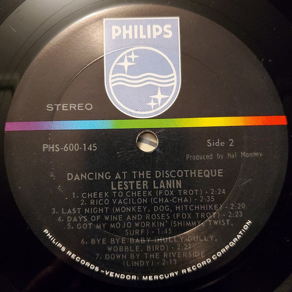 Lester Lanin : Dancing At The Discotheque (LP, Album)