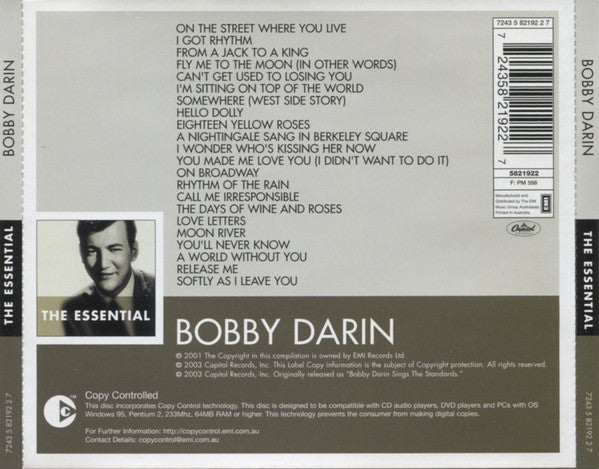 Bobby Darin : The Essential (CD, Comp, Copy Prot.)