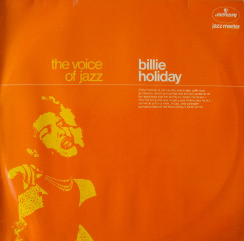 Billie Holiday : The Voice Of Jazz (LP, Comp, Mono)