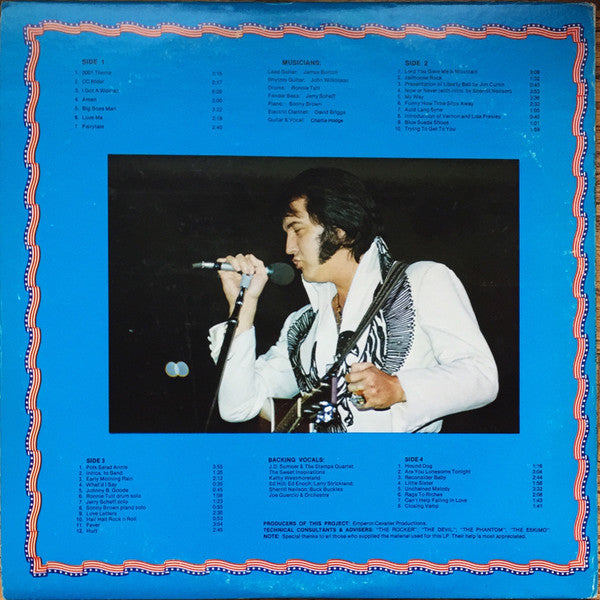 Elvis Presley : Rockin' With Elvis New Years' Eve (2xLP, Album, Unofficial)