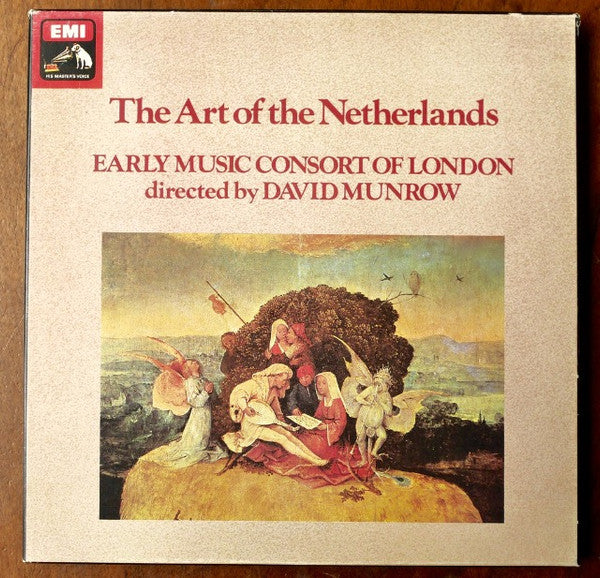 Early Music Consort Of London*, David Munrow : The Art Of The Netherlands (3xLP, Album, Quad + Box)