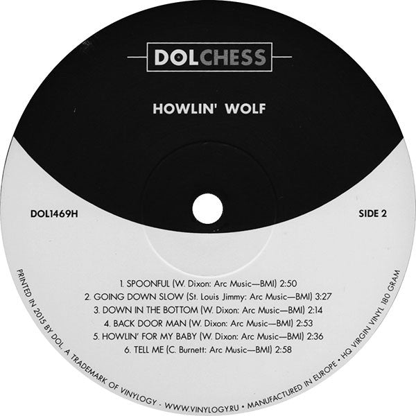 Howlin' Wolf : Howlin' Wolf (LP, Album, RE, 180)