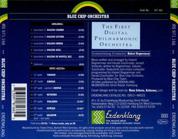 Blue Chip Orchestra : Blue Chip Orchestra (CD, Album)