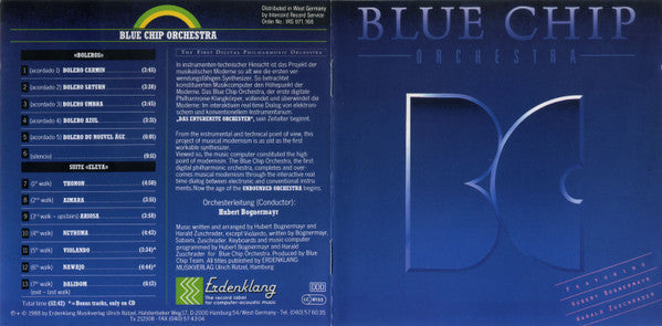 Blue Chip Orchestra : Blue Chip Orchestra (CD, Album)