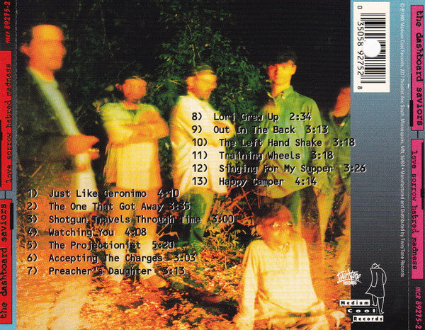 The Dashboard Saviors : Love Sorrow Hatred Madness (CD, Album)