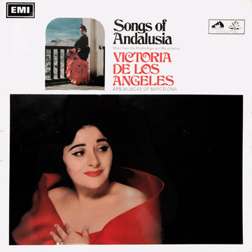 Victoria De Los Angeles, Ars Musicae De Barcelona : Songs Of Andalusia (Music From The Middle Ages And Renaissance) (LP, Gat)