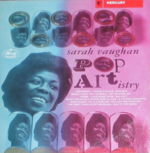 Sarah Vaughan : Pop Artistry (LP, Album, Mono)