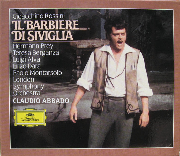 Gioacchino Rossini - Hermann Prey, Teresa Berganza, Luigi Alva, Enzo Dara, Paolo Montarsolo, London Symphony Orchestra, Claudio Abbado : Il Barbiere Di Siviglia (2xCD, Album, RE, RM + Box, Sli)