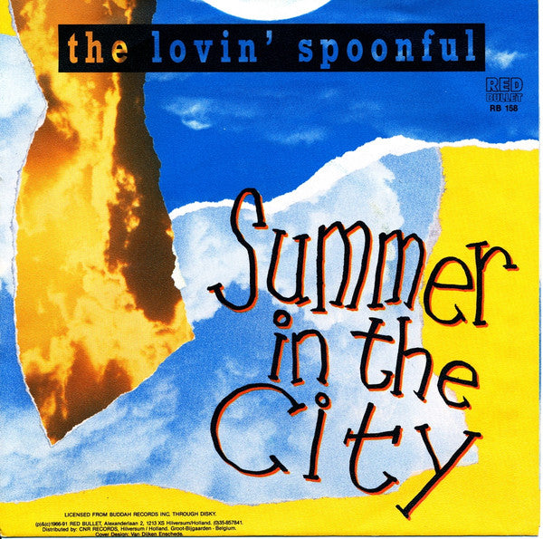 The Lovin' Spoonful : Summer In The City (7", Single)