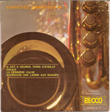 Unknown Artist : Variétés Chantées N° 2 (7")