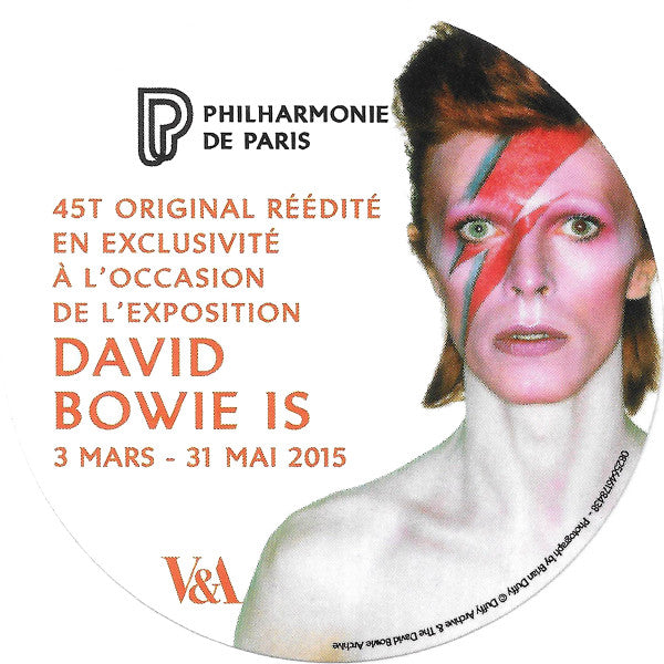 David Bowie : Heroes (7", Single, Ltd, RM, Blu)