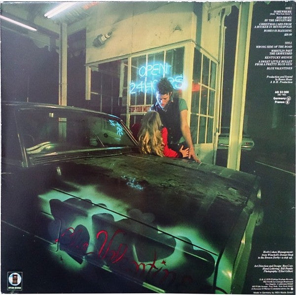 Tom Waits : Blue Valentine (LP, Album)