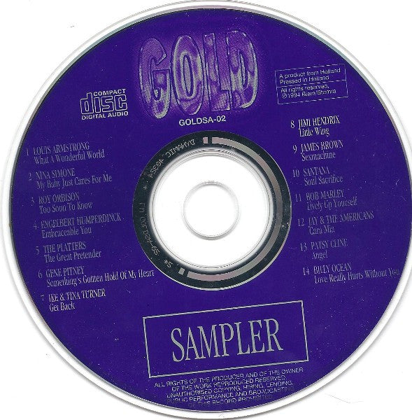 Various : Gold Sampler (CD, Comp, Smplr)