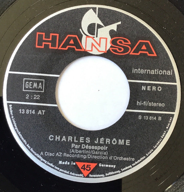 C. Jérôme : Baby Boy (7", Single)