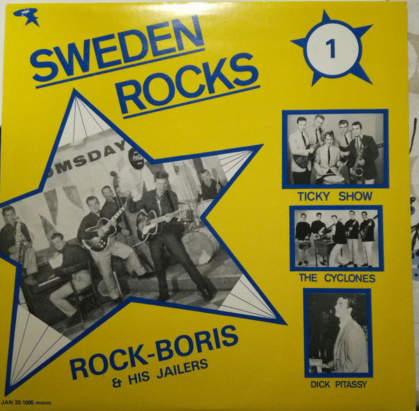 Various : Sweden Rocks Vol. 1 (LP, Comp, Mono)