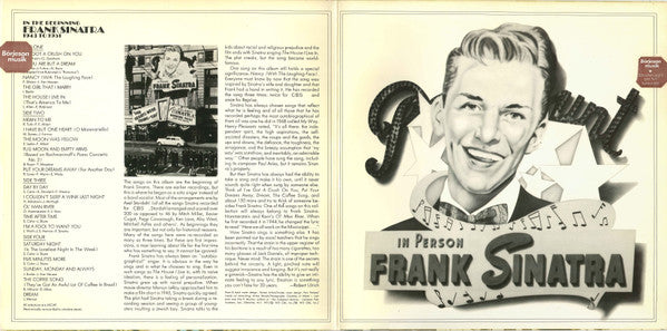 Frank Sinatra : In The Beginning 1943 To 1951 (2xLP, Comp)