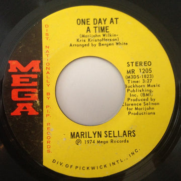 Marilyn Sellars : One Day At A Time (7", Single)