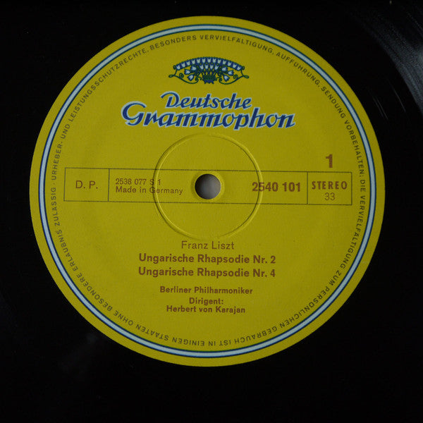 Berliner Philharmoniker, Herbert von Karajan : Karajan Express: Ungarn (2xLP, Comp)
