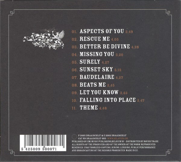 DeLaVega : Falling Into Place (CD, Album)