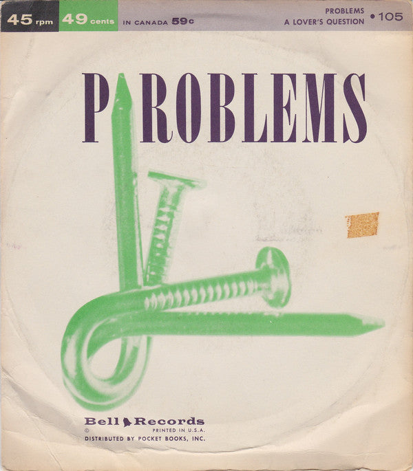 The Corio Brothers / Danny Lanham : Problems / A Lover's Question (7")