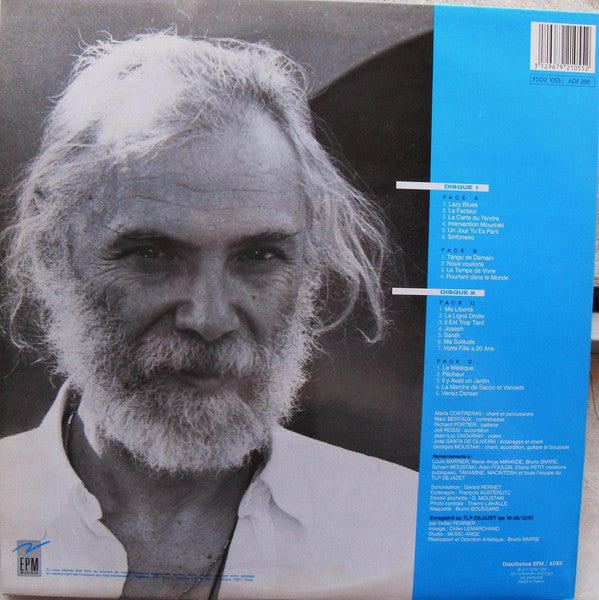Georges Moustaki : Au Dejazet (2xLP, Album)