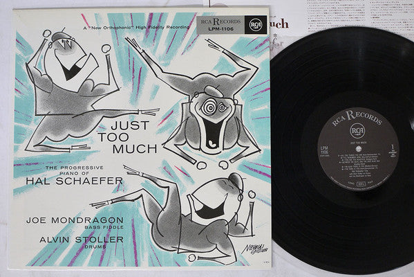 Hal Schaefer Trio : Just Too Much (LP, Album, Mono)
