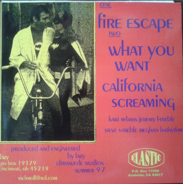 Lazy (17) : Fire Escape (7")