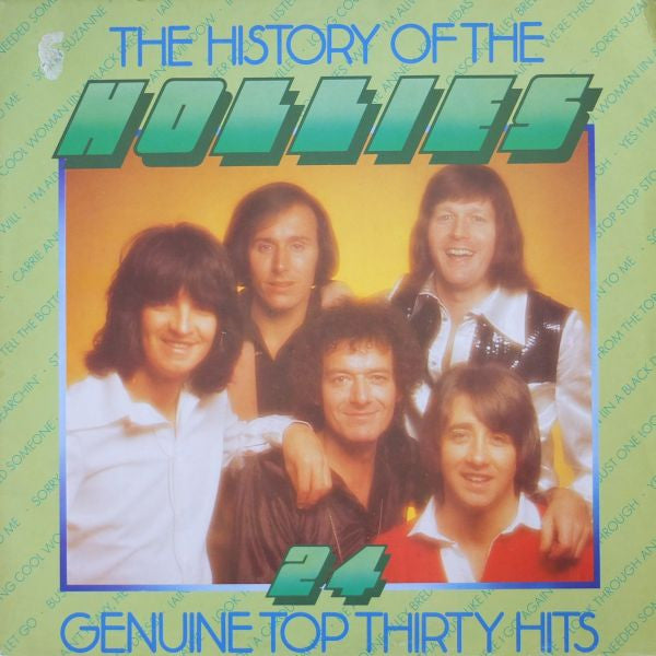 The Hollies : The History Of The Hollies - 24 Genuine Top Thirty Hits (2xLP, Comp, RE, Gat)