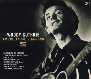 Woody Guthrie : American Folk Legend (3xCD, Album, Comp)