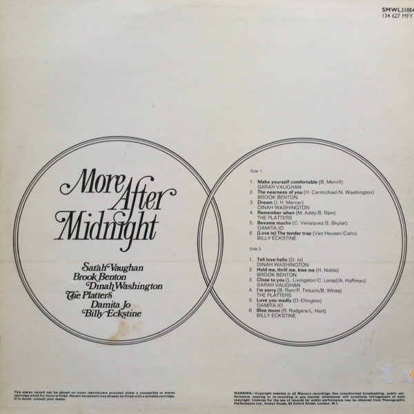 Various : More After Midnight (LP, Comp)