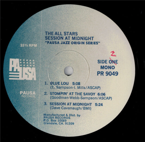 Various : Session At Midnight-Jazz Reunion At Melrose (LP, Album, RE)