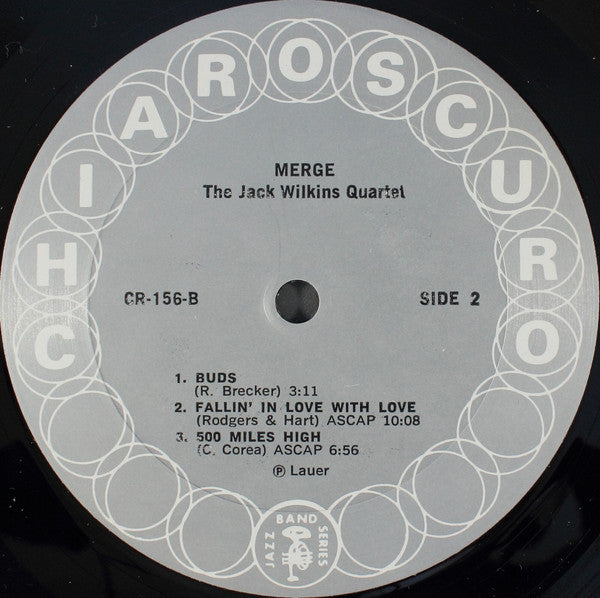 The Jack Wilkins Quartet : Merge (LP, Album)