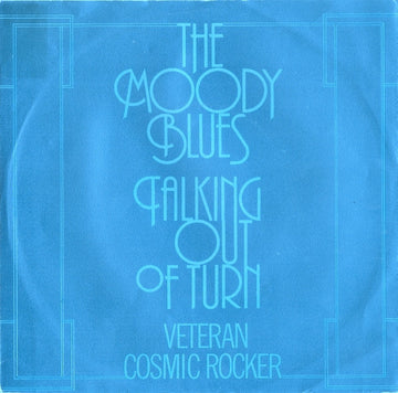 The Moody Blues : Talking Out Of Turn (7", Single)