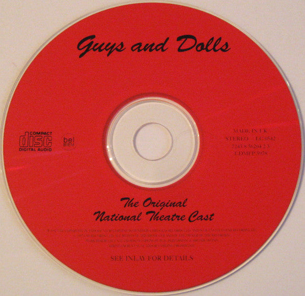 Frank Loesser - The Original National Theatre Cast : Guys And Dolls (CD, Album, RE)