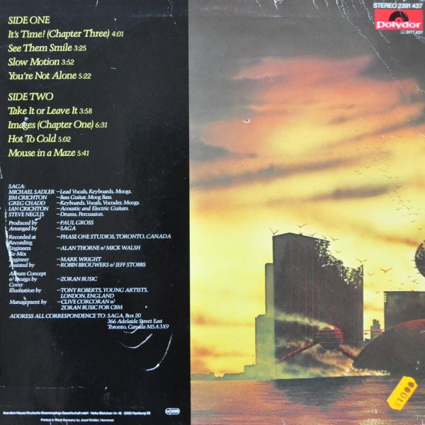 Saga (3) : Images At Twilight (LP, Album)