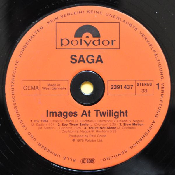 Saga (3) : Images At Twilight (LP, Album)