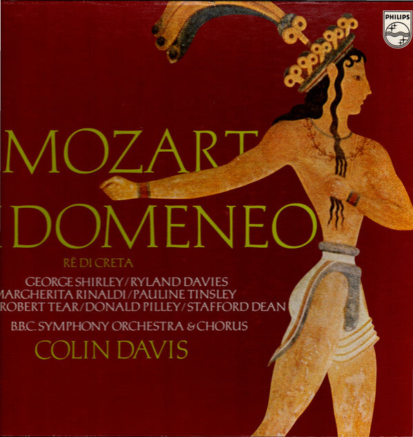 Wolfgang Amadeus Mozart - George Shirley / Ryland Davies / Margherita Rinaldi / Pauline Tinsley / BBC Symphony Orchestra & BBC Symphony Chorus, Sir Colin Davis : Idomeneo (3xLP, Album + Box)