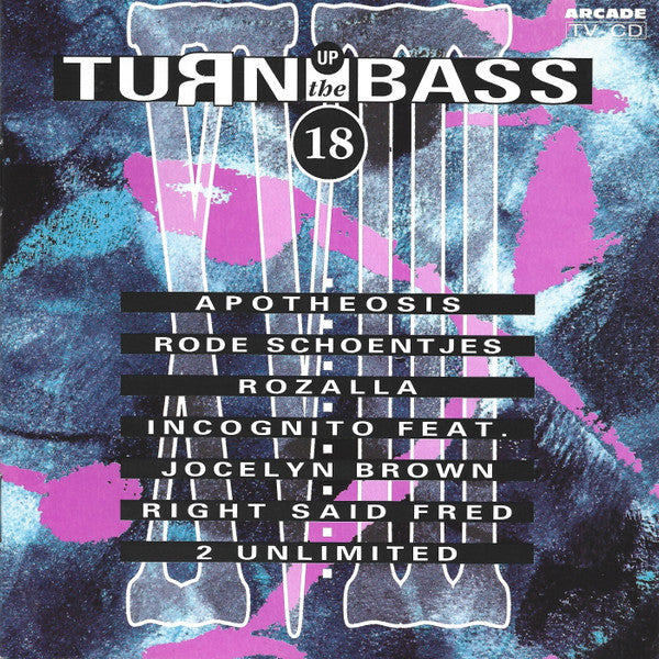 Various : Turn Up The Bass - 18 (CD, Comp)