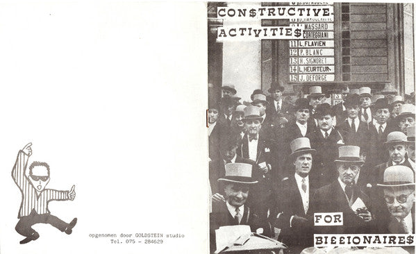 The Spuds : Constructive Activities For Billionaires (7", EP)