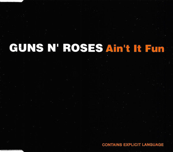 Guns N' Roses : Ain't It Fun (CD, Maxi)