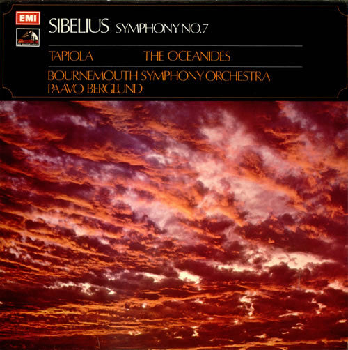 Jean Sibelius / Bournemouth Symphony Orchestra / Paavo Berglund : Symphony No. 7 / Tapiola / The Oceanides (LP)